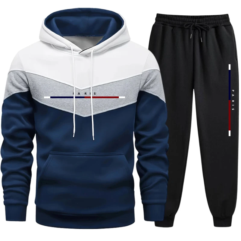 Winter Clothing Sales - Conjunto de Moletom Masculino Casual com