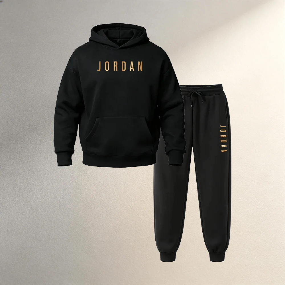 Warm Winter Clothing - Roupa Masculina Conjunto de 2 Peças: