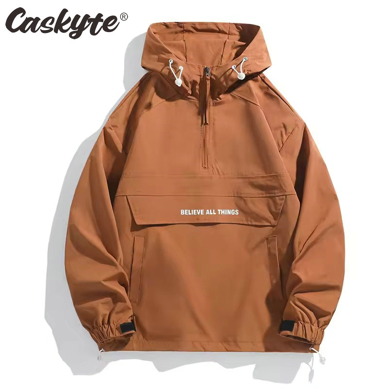 Windproof Jacket Softshell - Jaqueta Masculina CASKYTE 2026 para Caminhada,