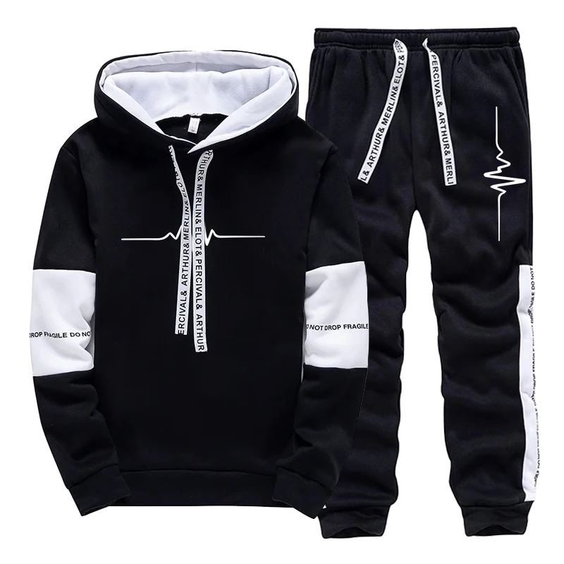 Winter Clothing Pants - Conjunto de Moletom Masculino de Qualidade,