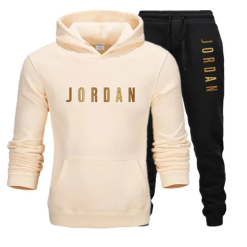 Winter Cloth - Conjunto de moletom masculino com estampa,