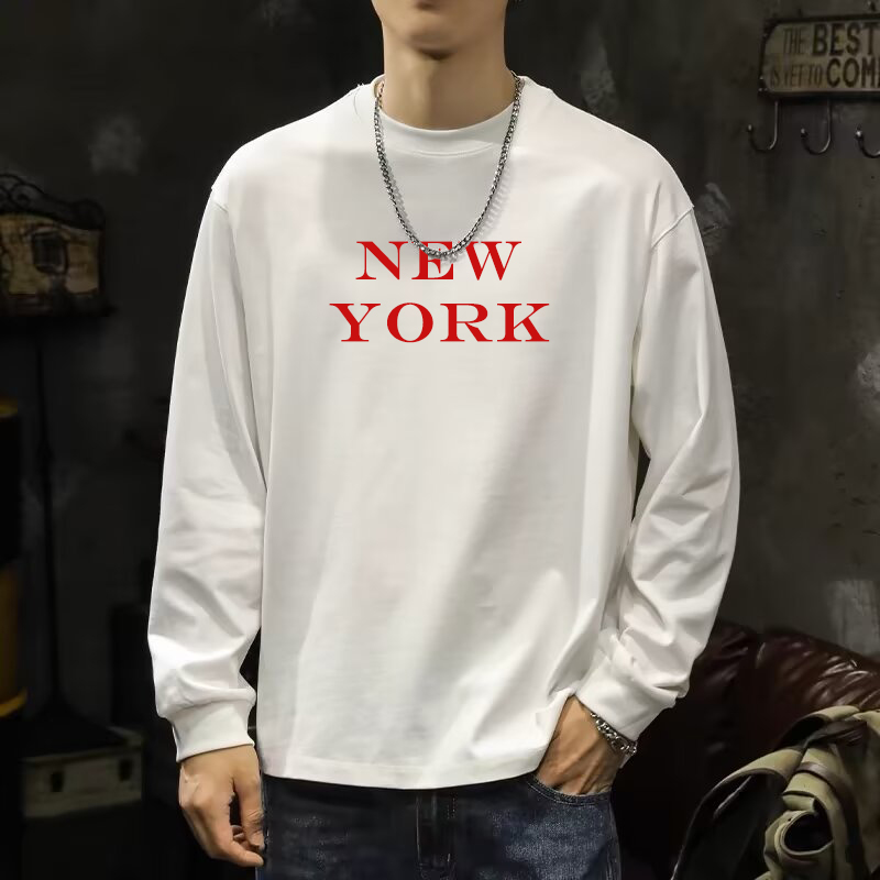 Winter Clothing New York - Camisola Nova Iorque dos homens estampada,