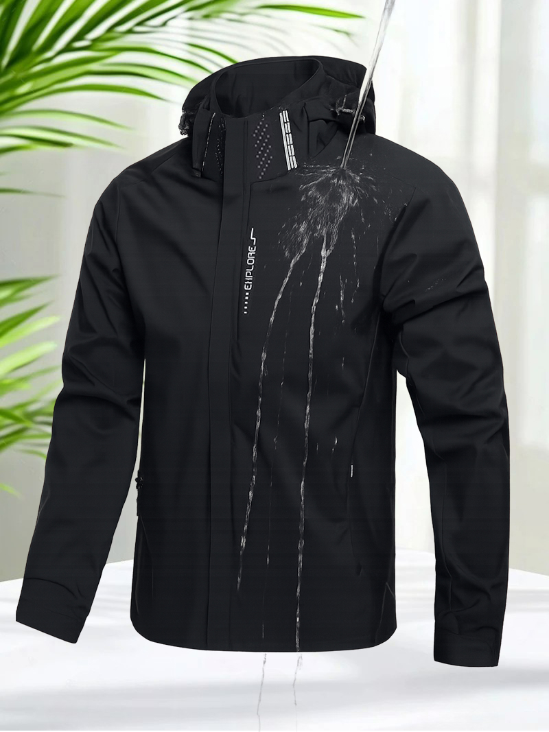 Windproof Jacket Softshell - Jaqueta Impermeável Masculina para Atividades ao