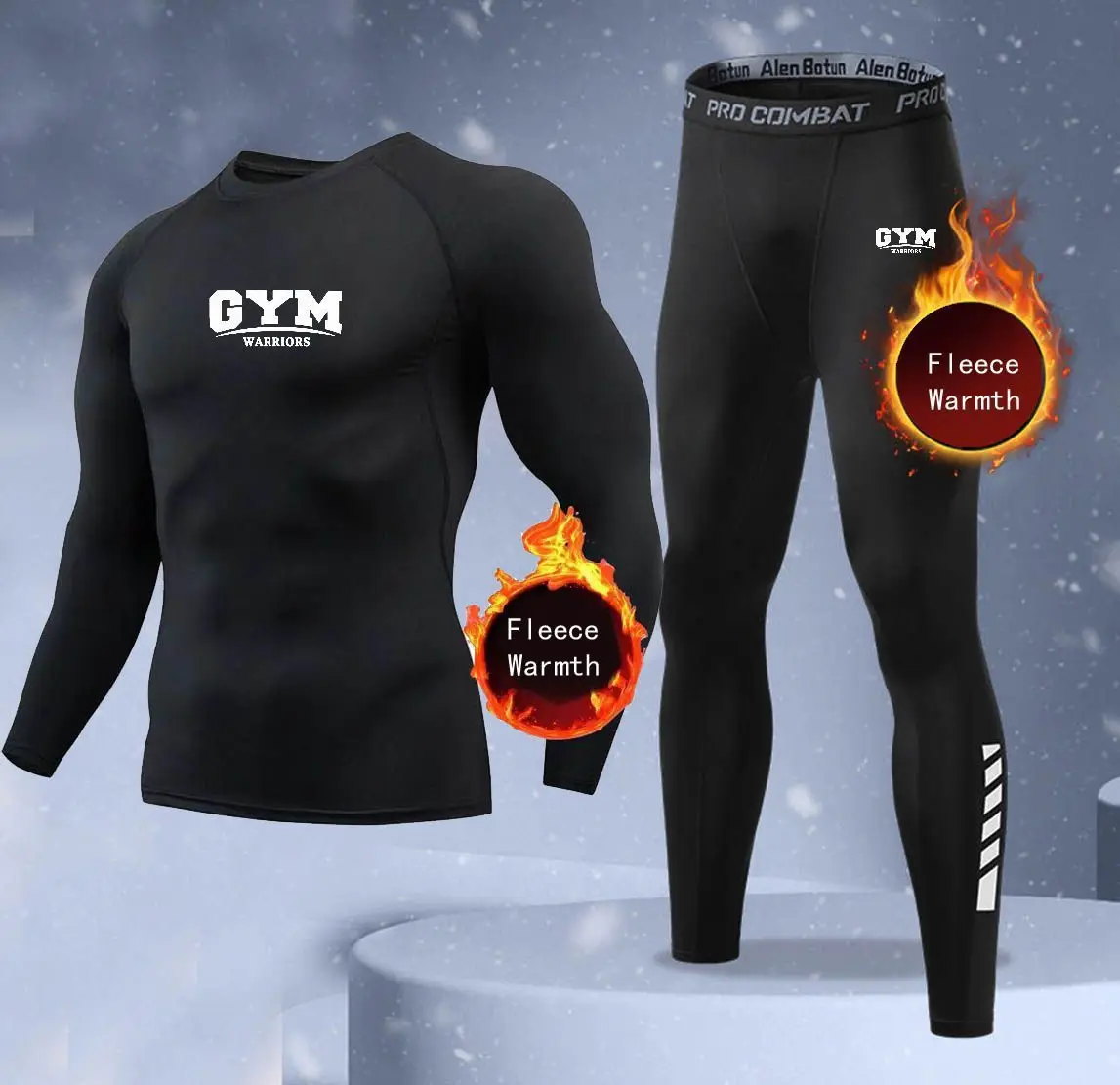 Warm Winter Clothing - Novas roupas esportivas e de fitness