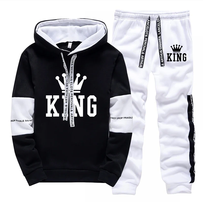 Winter Clothing Pants - Conjunto de Moletom King Printing para