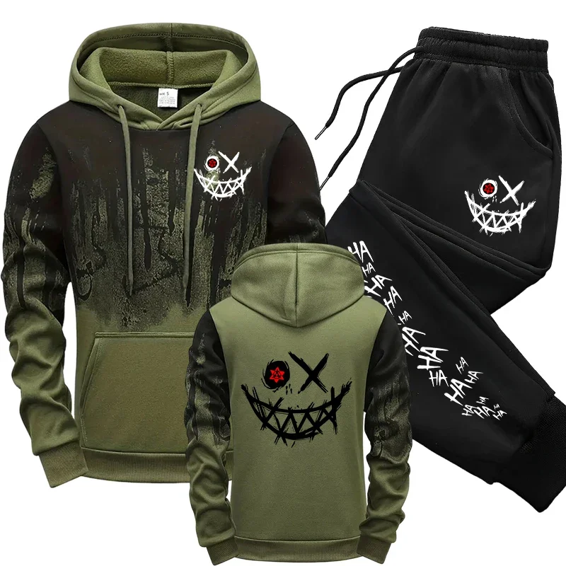 Winter Cloth - Conjunto Masculino de Moletom com Capuz