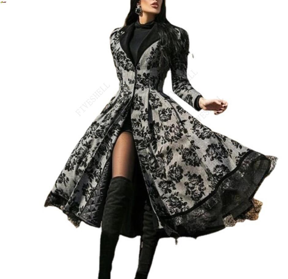 Vestido feminino outono invern - Winter Clothing Europe avaliação e preço