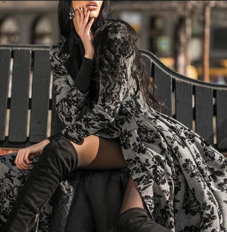 Vestido feminino outono invern - Winter Clothing Europe avaliação e preço