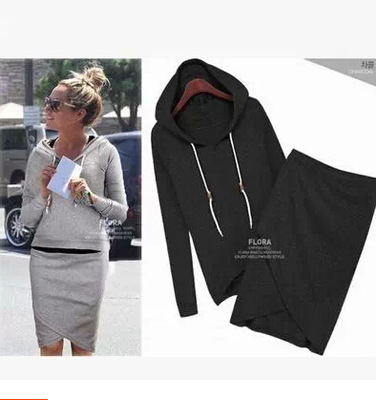 2 peças feminino stes estilo e - Clothing Style Winter avaliação e preço