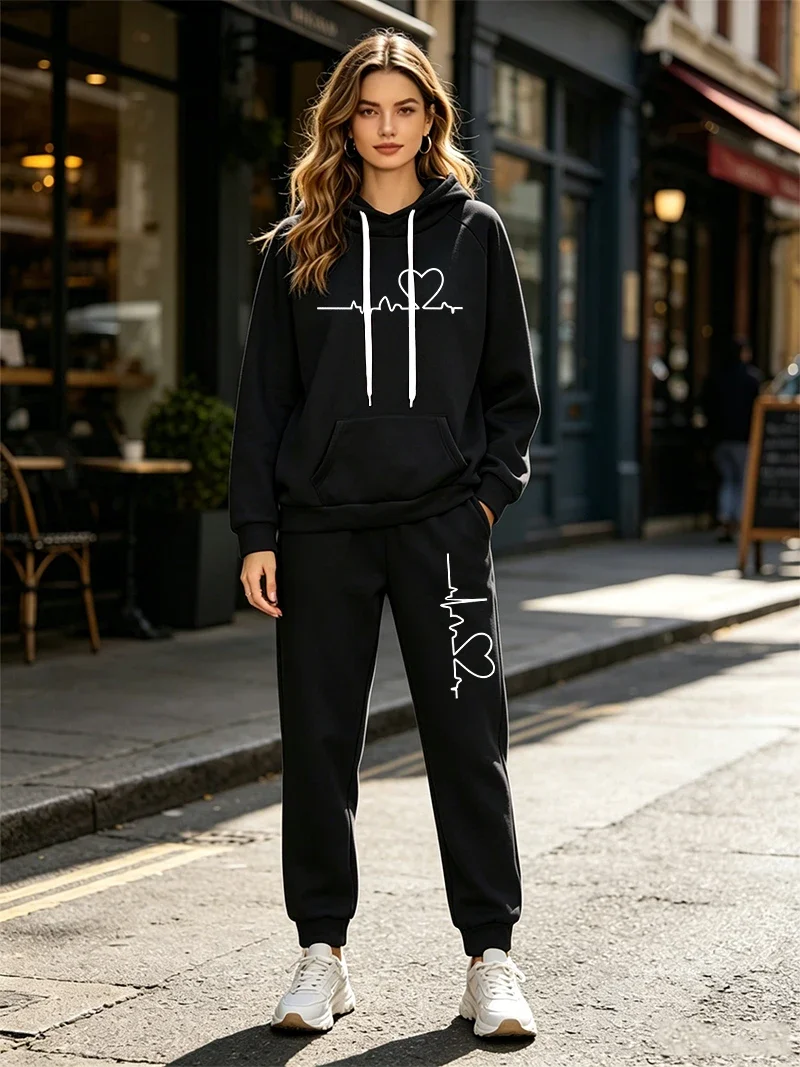 Conjunto Feminino de Calças e  - Winter Clothing Sales avaliação e preço