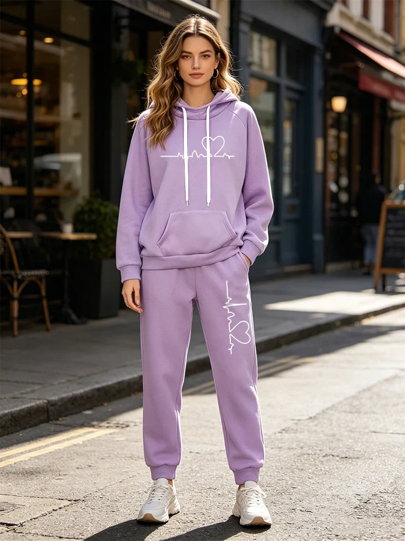 Conjunto Feminino de Calças e  - Winter Clothing Sales avaliação e preço