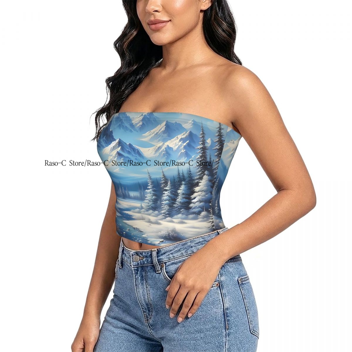 Top Tubo Feminino Curto e Just - Winter Clothing Youtube avaliação e preço