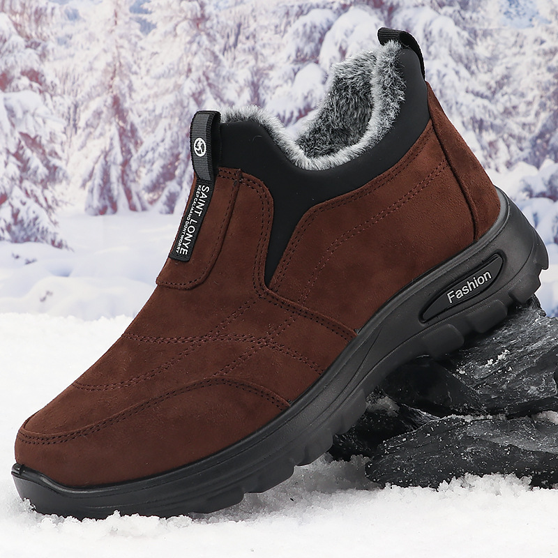 Sapatos de algodão para homens - Winter Cloth avaliação e preço