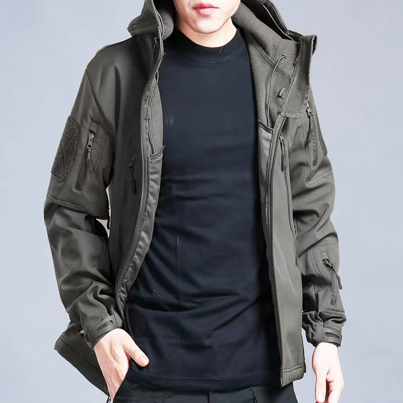 Jaqueta tática de casca macia  - Windproof Jacket Softshell avaliação e preço