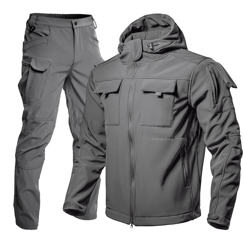 Conjunto de Roupa Camuflada Ma - Windproof Jacket Softshell avaliação e preço