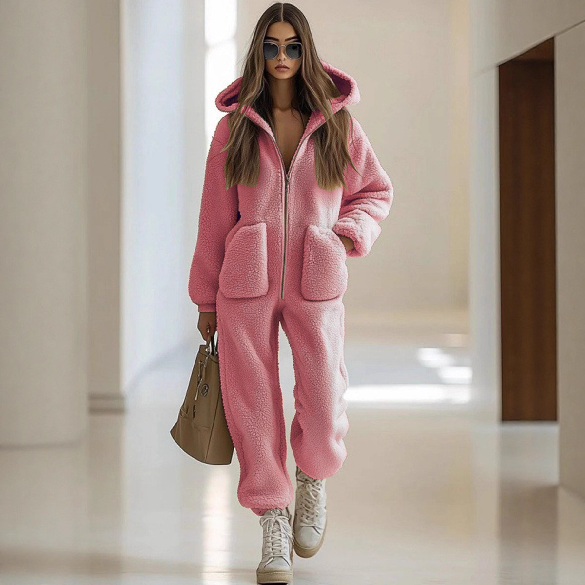 Macacões de pelúcia de tubo re - Winter Clothing Youtube avaliação e preço