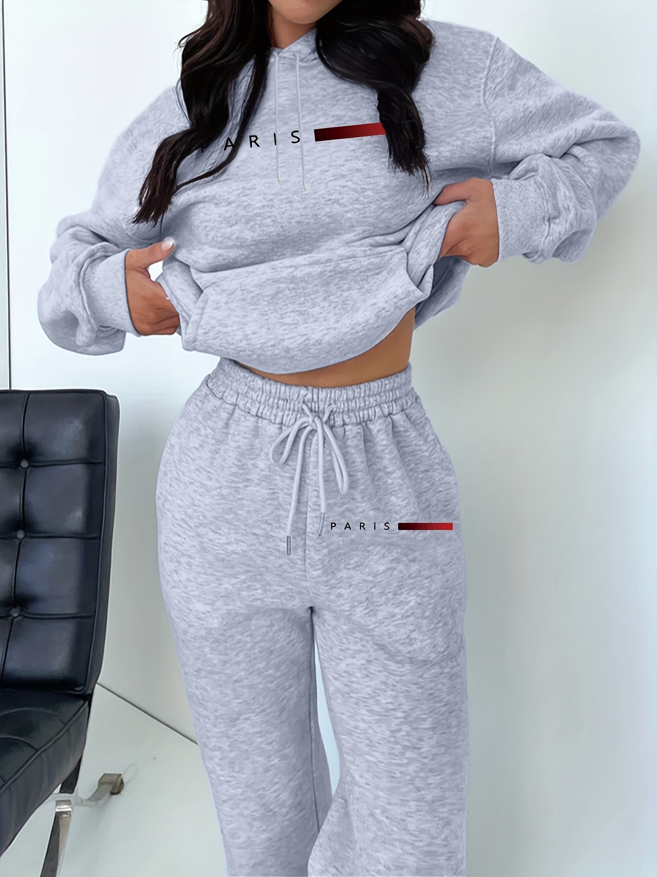 Novos Conjuntos Femininos de M - Winter Clothing Pants avaliação e preço