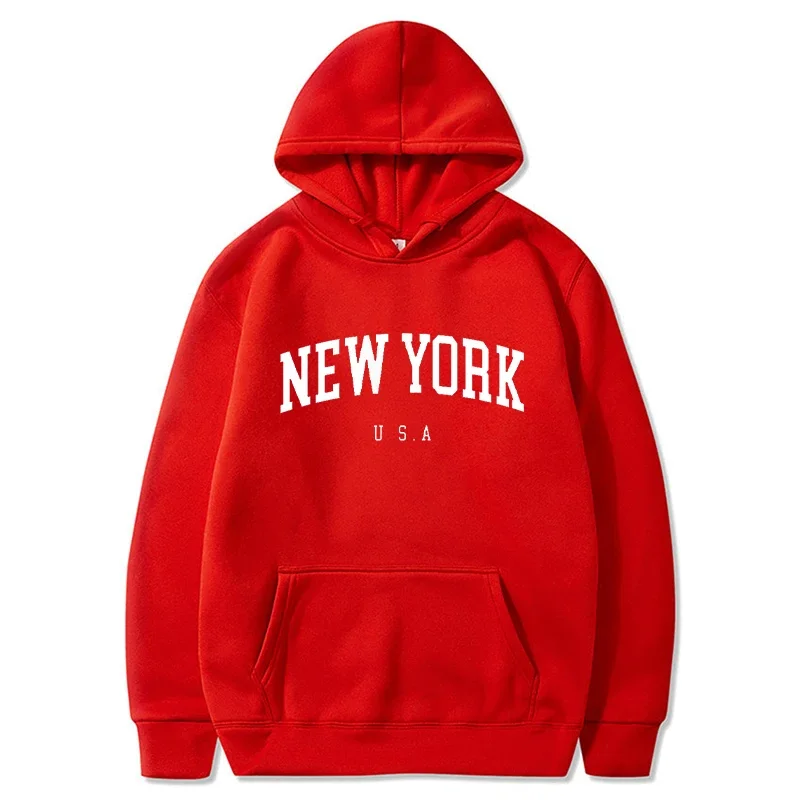Moletom Unissex Estilo Harajuk - Winter Clothing New York avaliação e preço