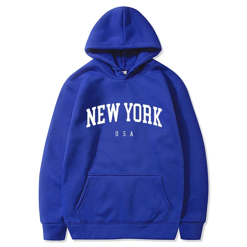 Moletom Unissex Estilo Harajuk - Winter Clothing New York avaliação e preço