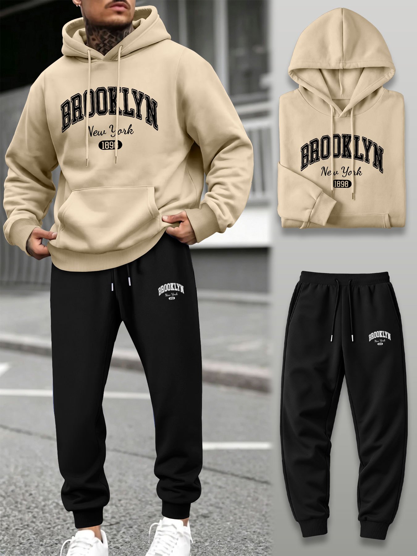 Conjunto de Moletom Masculino  - Winter Clothing Pants avaliação e preço