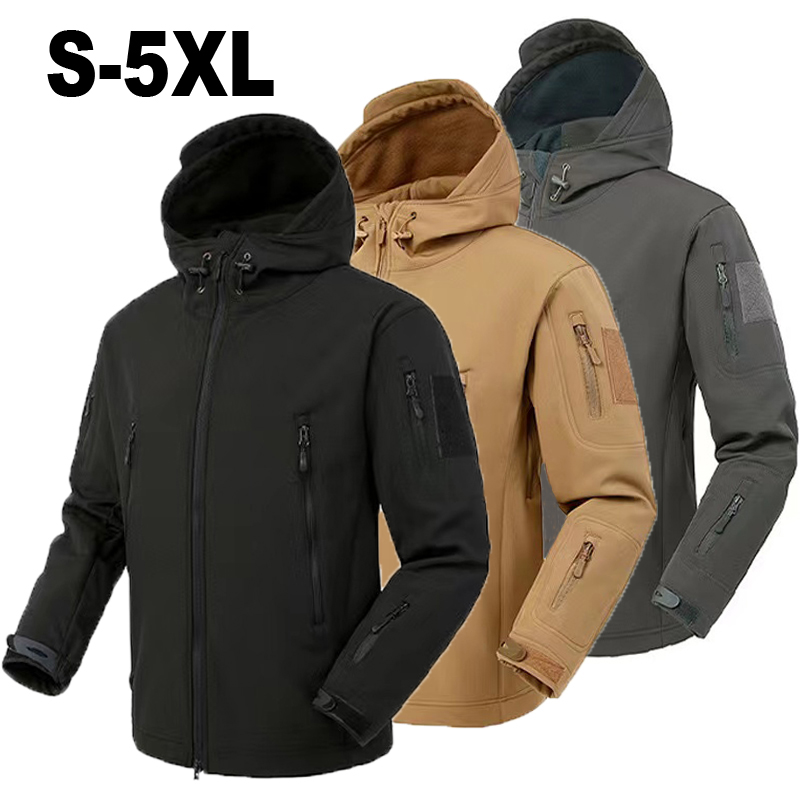 Outono inverno softshell jaque - Windproof Jacket Softshell avaliação e preço