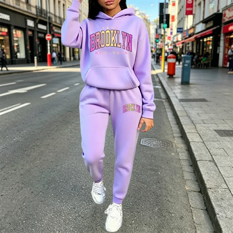 Conjunto Casual Feminino de 2  - Clothing Style Winter avaliação e preço