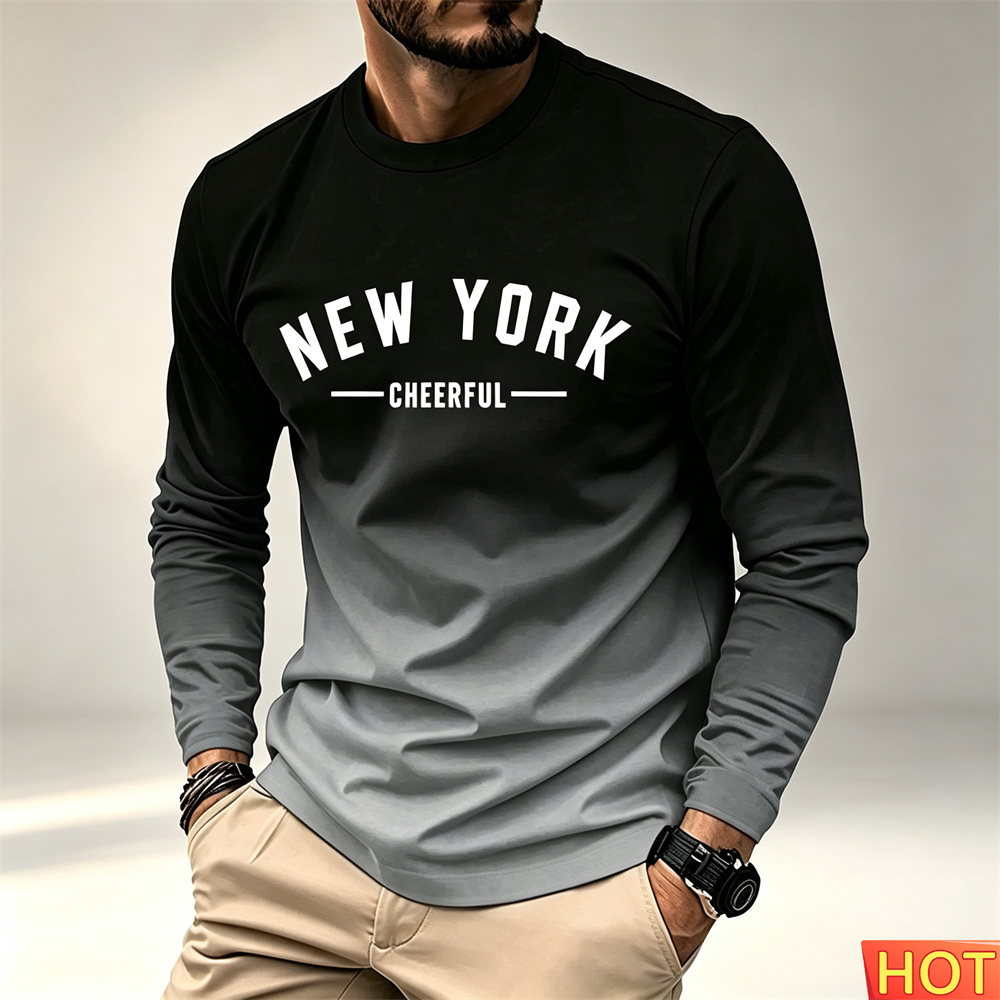 Nova Camiseta Masculina de Man - Winter Clothing New York avaliação e preço