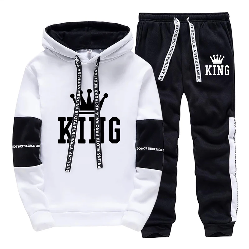 Conjunto de Moletom King Print - Winter Clothing Pants avaliação e preço