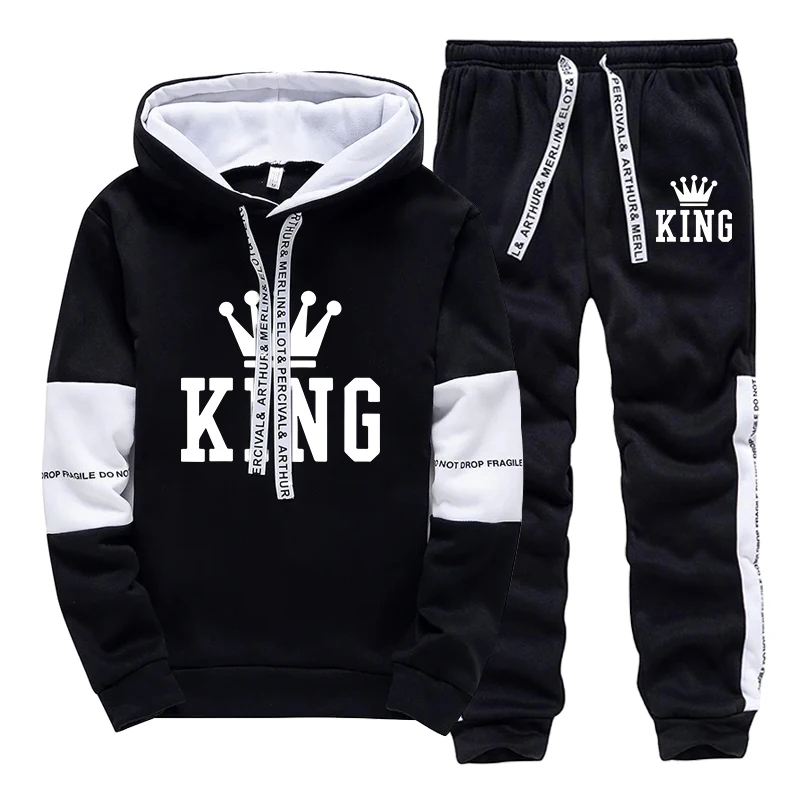 Conjunto de Moletom King Print - Winter Clothing Pants avaliação e preço